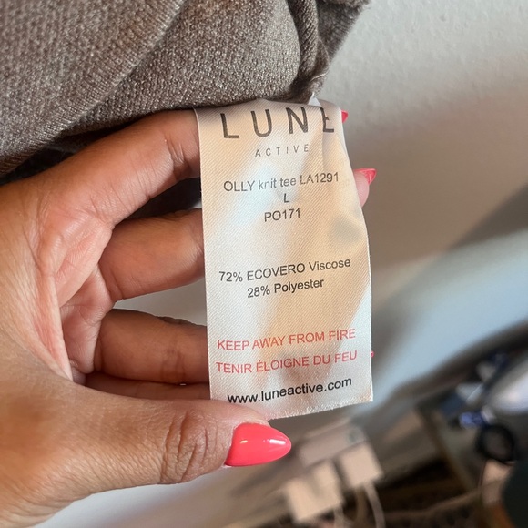 Lune Active Sweater in Taupe SZ L - Picture 4 of 4
